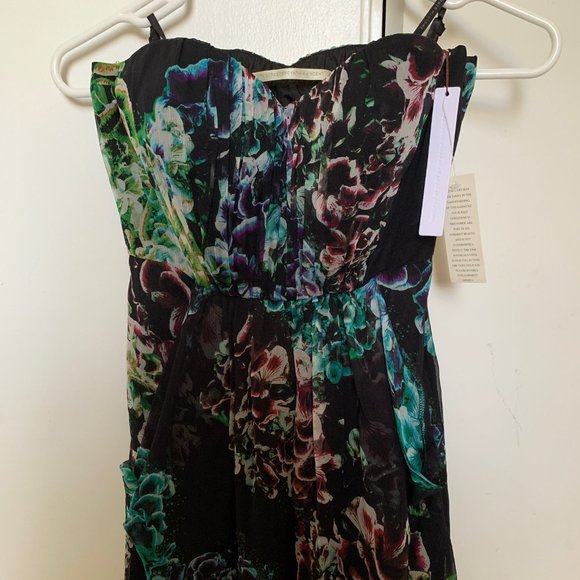 NWT Twelfth Street by Cynthia Vincent Silk Cocktail Mini Dress - Picture 2 of 9